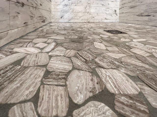 Custom Shower floor