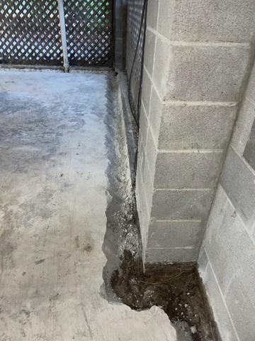 Basement Drain Trench