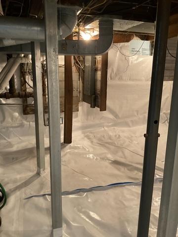 Floor Support and Waterproofing