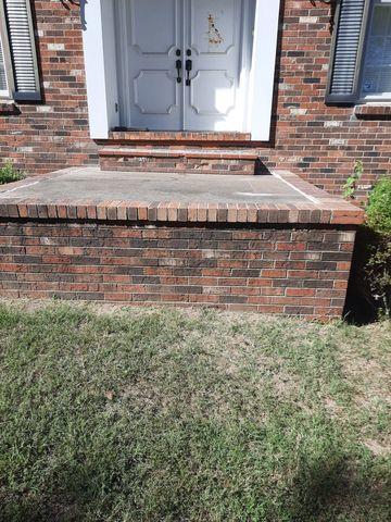 Ground and foundation settling.