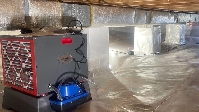 Crawl Space Dehumidifier