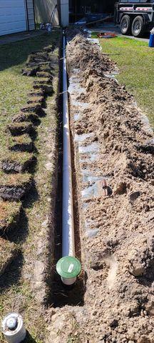 French Drain Installation