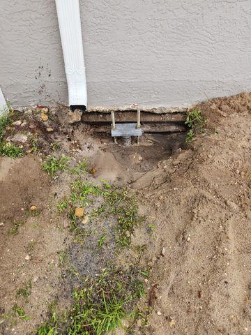 Helical Pier Installed