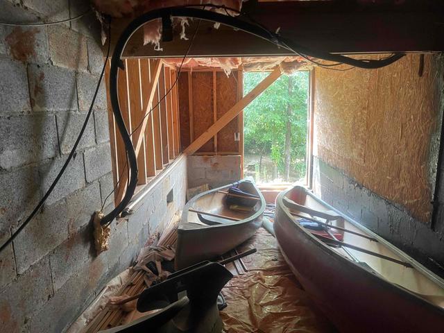 Front of Crawl Space