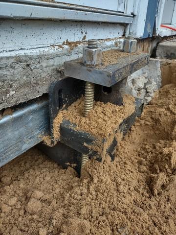 Attaching the Pier System to the Foundation