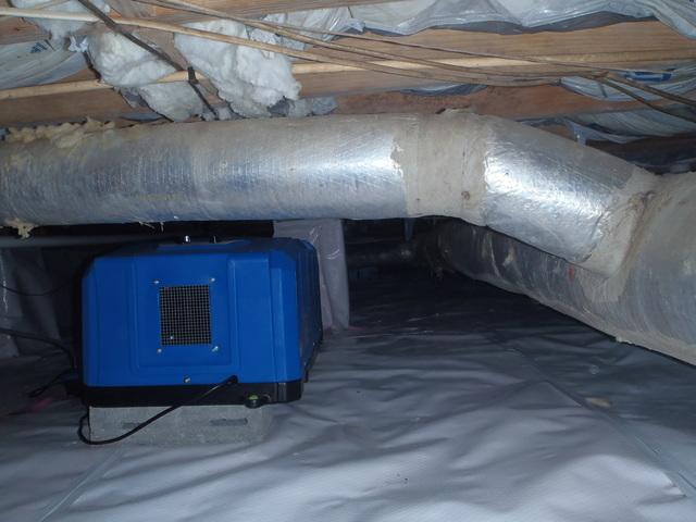 <p>Just placed SaniDry CX in crawlspace</p>