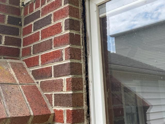 Chimney Separating from the home
