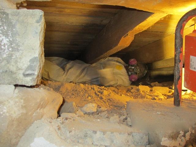 We get into tight spaces that other companies simply won't. In tight spaces like this we still make sure we pay attention to little details that others don't. Here at Doctor Energy Saver of the Hudson Valley we go the extra mile every day to make sure the job is done the right way
