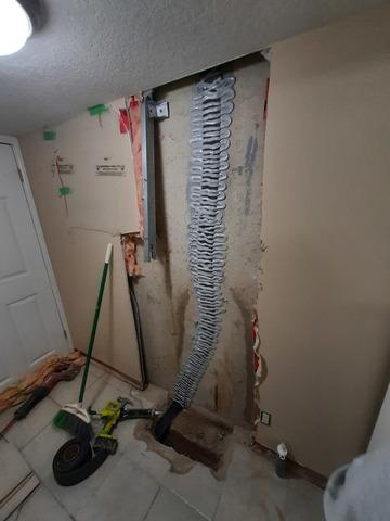 Add open cell foam