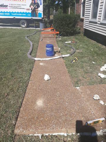 Cracked Concrete
