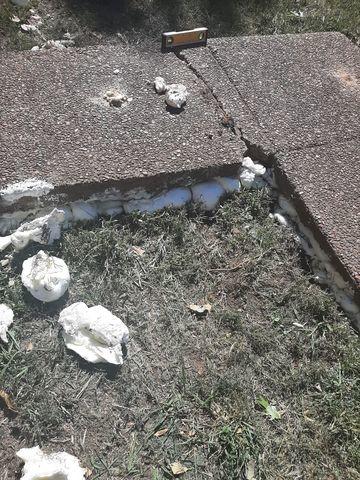 Cracked Concrete