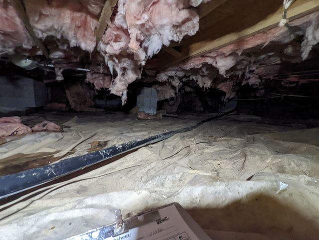 Sagging Crawl Space