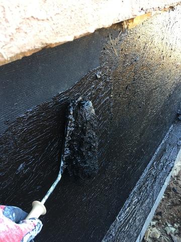 Rolling on Sealant