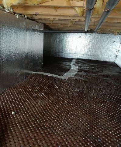 Drainage Matting and SilverGlo Wall Panels