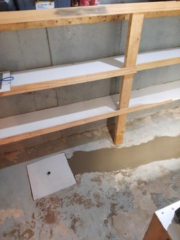 LId and floor re-concreted
