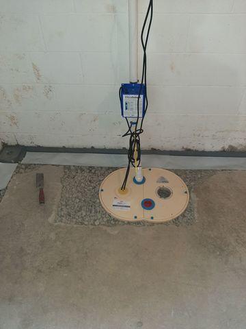 Sump Pump Installation