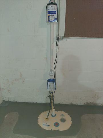 Sump Pump Keeps Basements Dry