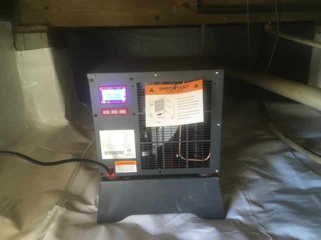 SaniDry Sedona Dehumidifier