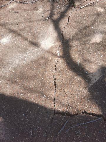Sinking Patio