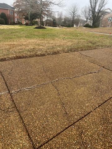 Sinking Driveway