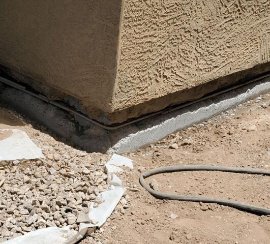 Concrete Stem Wall Restoration: Rebar Replacement