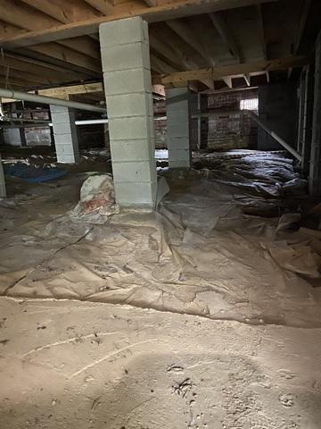 Moisture in Crawl Space