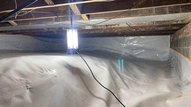 Crawl Space Surface Covering