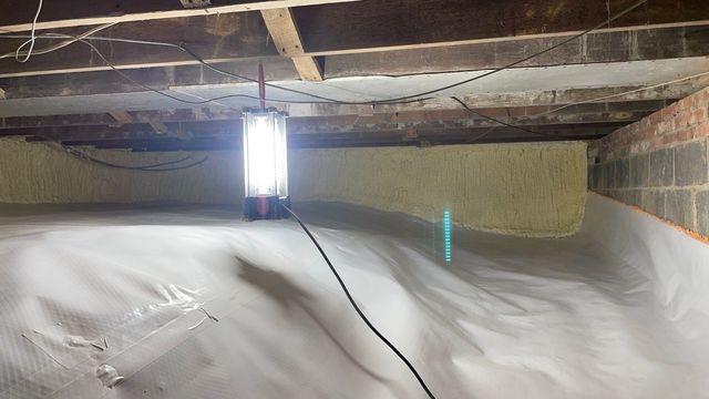 Spray Foam Crawl Space Insulation