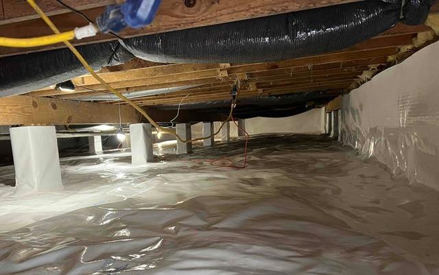 Crawl Space Moisture Barrier