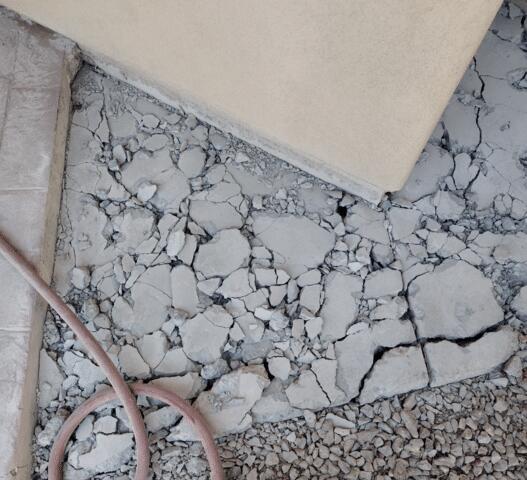 Foundation Repair Process: Concrete Removal