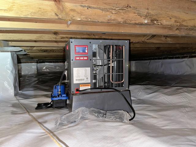 Crawl Space Dehumidification