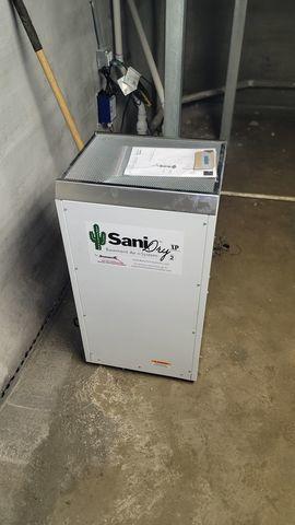 SaniDry XP Dehumidifier Will Keep the Air Dry