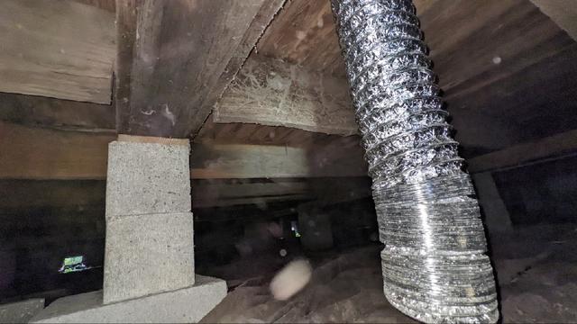 Dryer Venting into Crawl Space