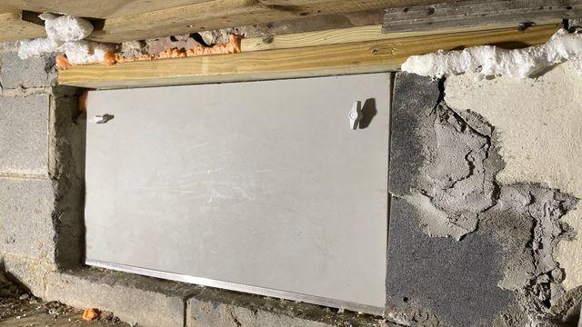 Crawl Space Door Replacement