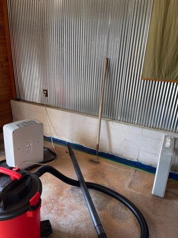 Before Basement Waterproofing