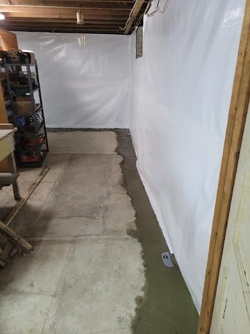 WaterGuard Installed Inside Perimeter