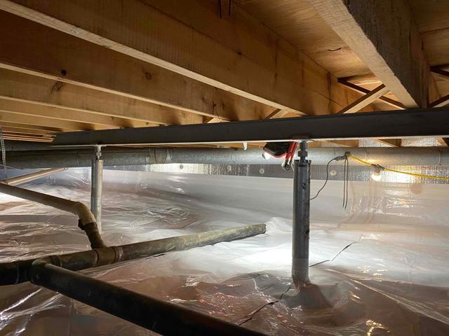 Crawl Space Floor Support