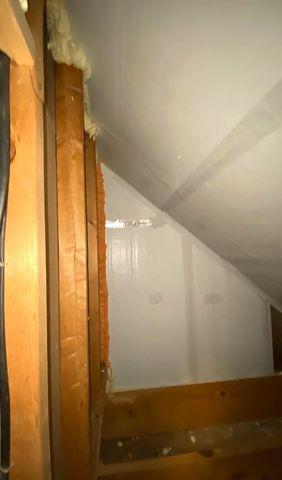 Insulated Attic Walls