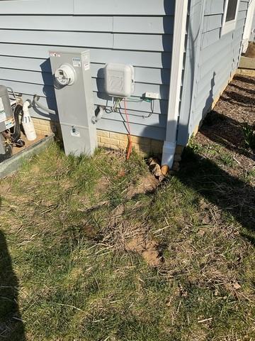 Our Iceguard is installed in case the discharge line freezes and water gets backed up, it does not flood in to the crawlspace, but instead, empties on the exterior of the home.