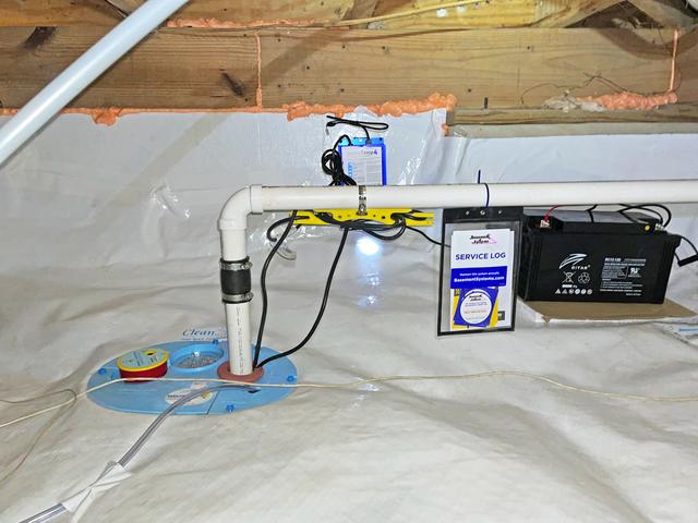 Crawl Space Sump Pump