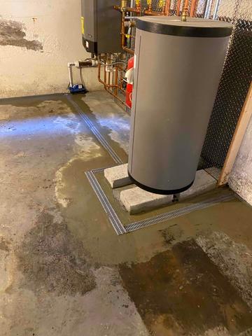 TrenchDrains Keeping Boiler Dry