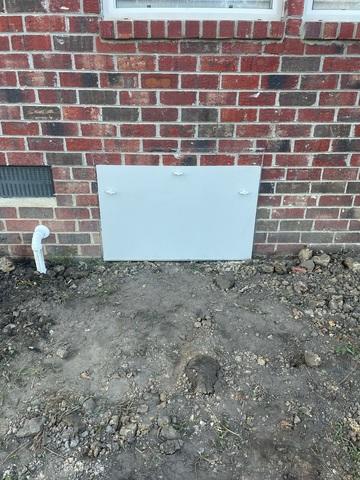 Sealed Crawl Space Door