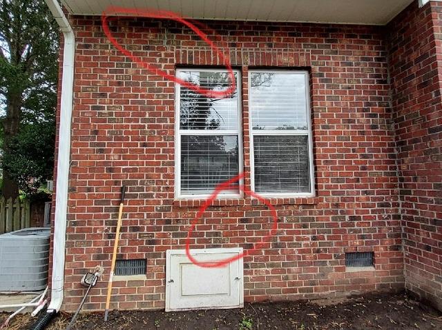 Exterior Foundation Wall Cracking