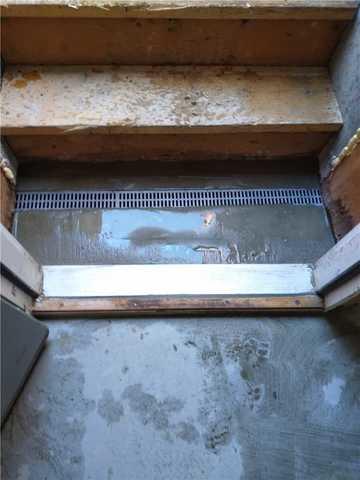 TrenchDrains At Bulkhead Entrance