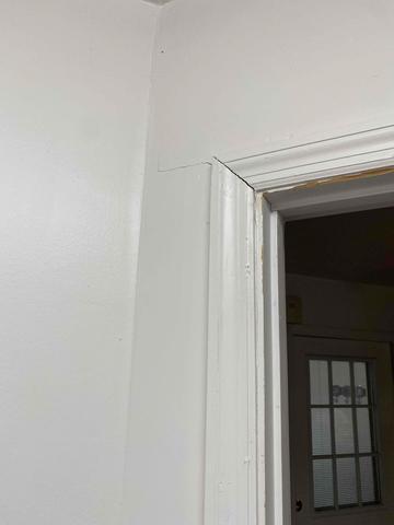 Drywall Crack Above Doorway