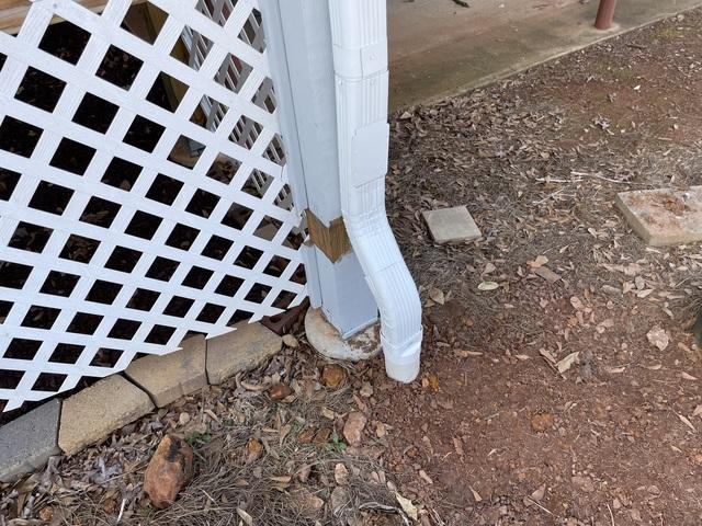 Downspout Extension Installation