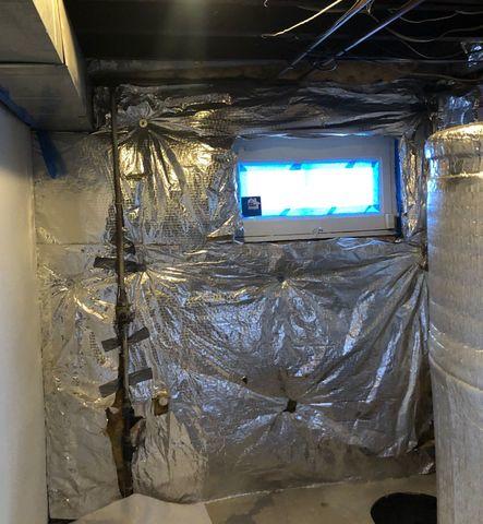 Basement Walls Old Insulation