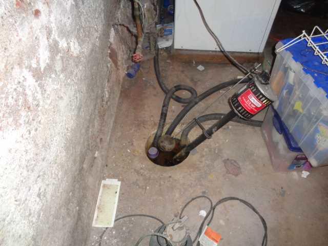 Old Sump Pump