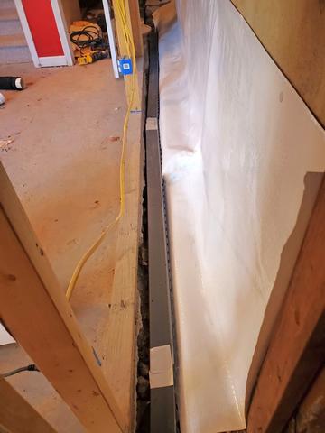 During WaterGaurd Installation