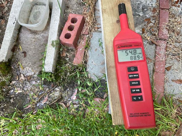 Exterior Humidity for Reference